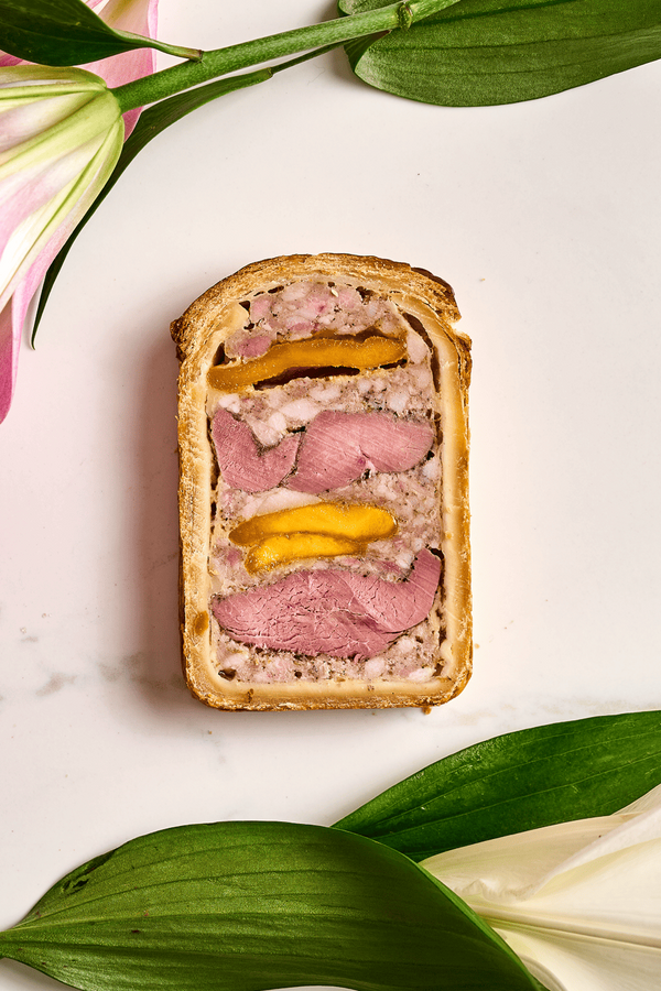 Pâté en Croûte de Pato e Manga