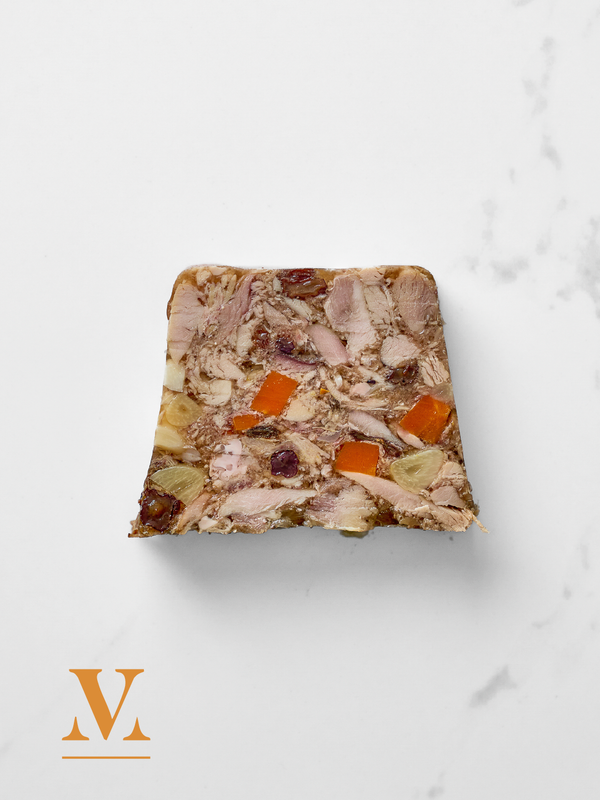 Terrine de Ave e Uvas-Passas