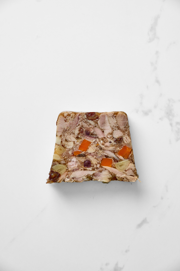Terrine de Ave e Uvas-Passas