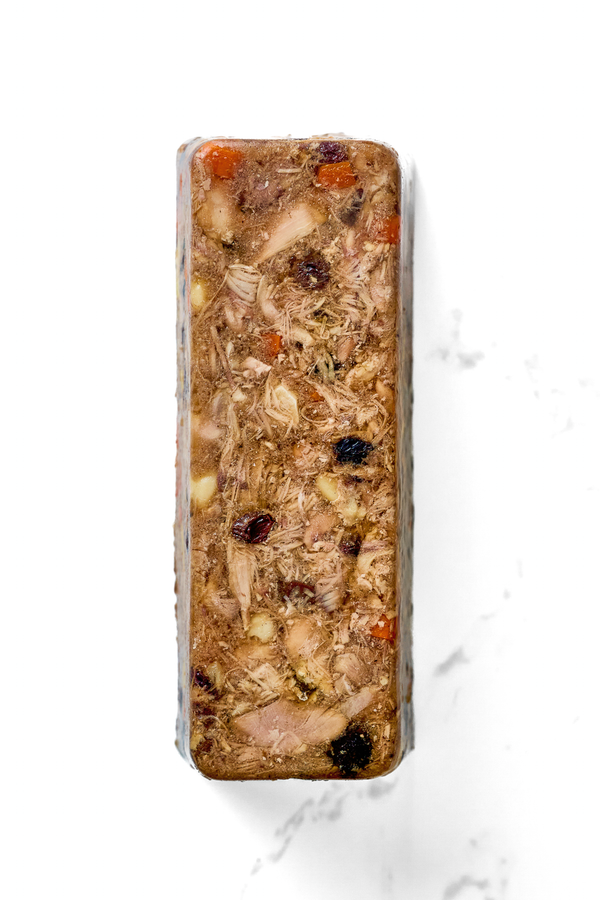 Terrine de Ave e Uvas-Passas